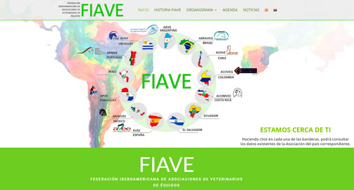 La Federación Iberoamericana de Asociaciones de Veterinarios de Équidos estrena página web